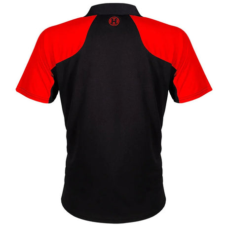 Harrows Darts Vivid Black & Fire Red Darts Shirt