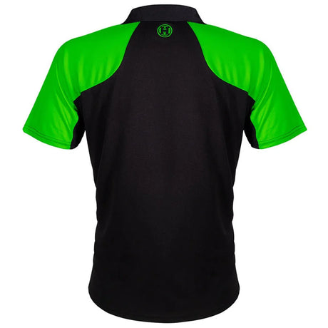Harrows Darts Vivid Black & Green Darts Shirt