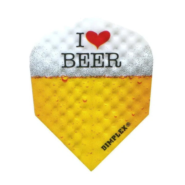 Harrows Dimplex Standard I Love Beer Flights-1-Premier Darts