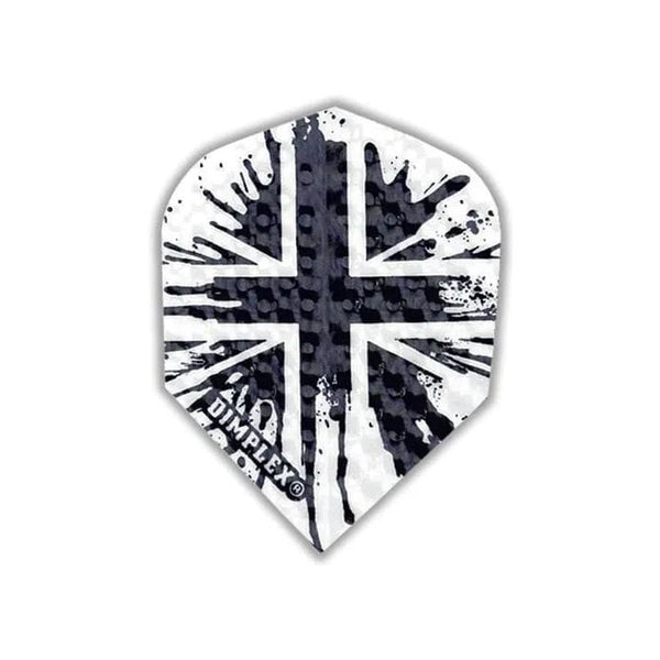 Harrows Dimplex Standard Union Jack Splat Flights-1-Premier Darts