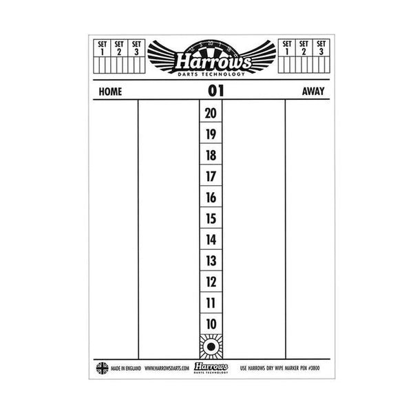 Harrows Dry Wipe Score Board-1-Premier Darts