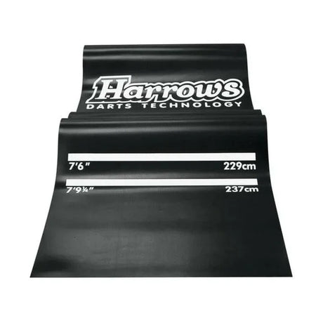 Harrows Official Competition Board, Trilight, Rubber Mat & Surround Bundle-12-Black-Premier Darts