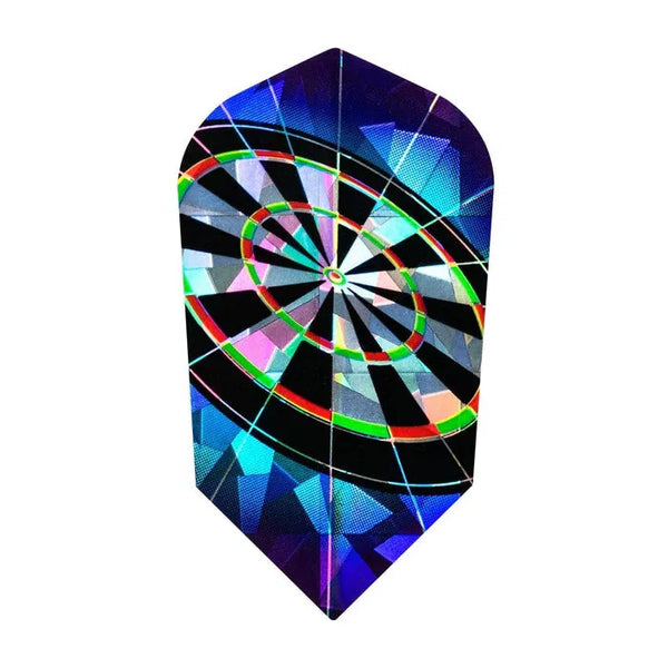 Harrows Hologram Slim Dartboard Flights-1-Premier Darts