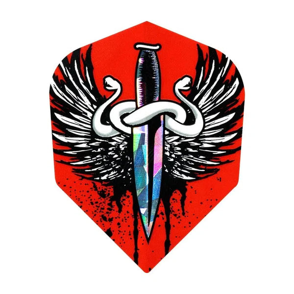 Harrows Hologram Standard Dagger Flights-1-Premier Darts