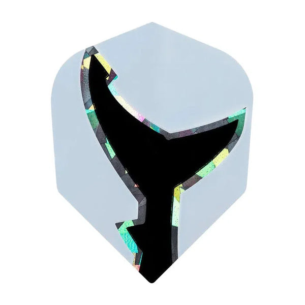 Harrows Hologram Standard Shark Tail Flights-1-Premier Darts