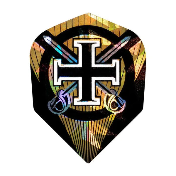 Harrows Hologram Standard Swords Flights-1-Premier Darts