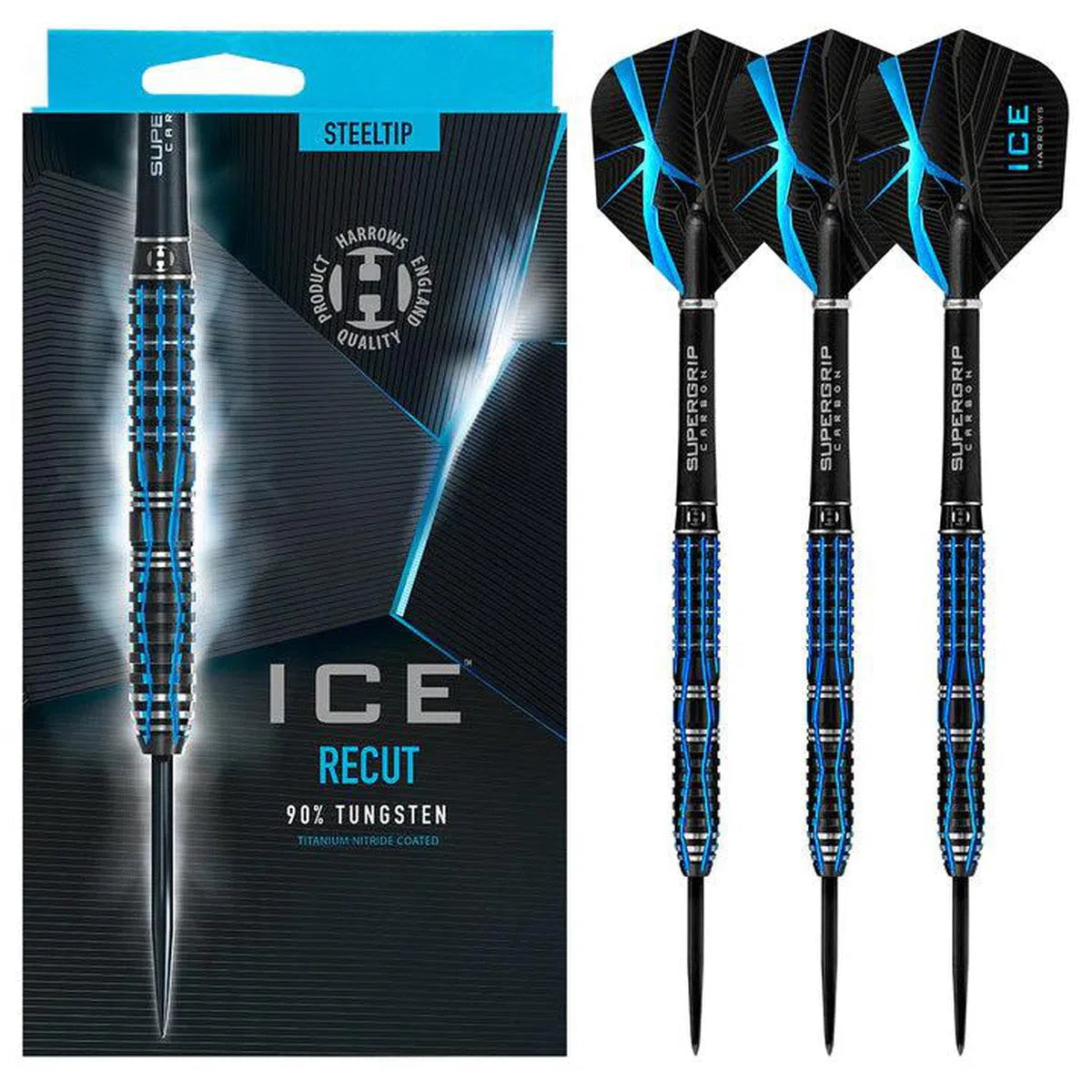 Harrows Jeu de fléchettes Combat 90 % tungstène pointe en Harrows Jeu de fléchettes Combat 90 % tungstène pointe en