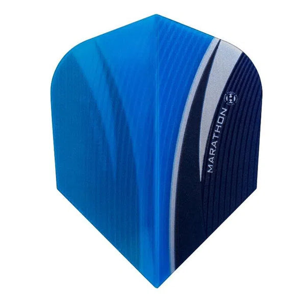 Harrows Marathon Standard Flights - Blue-1-Premier Darts