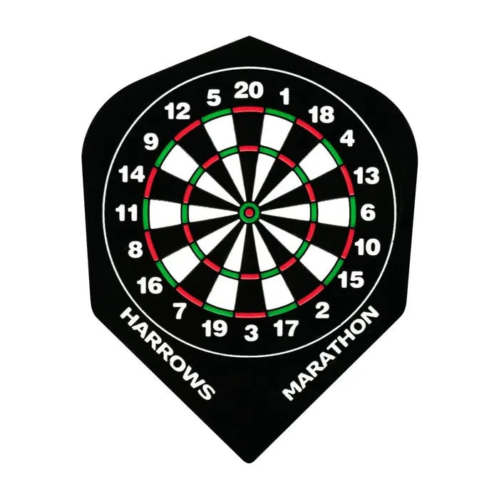 Harrows Marathon Standard Flights - Dartboard