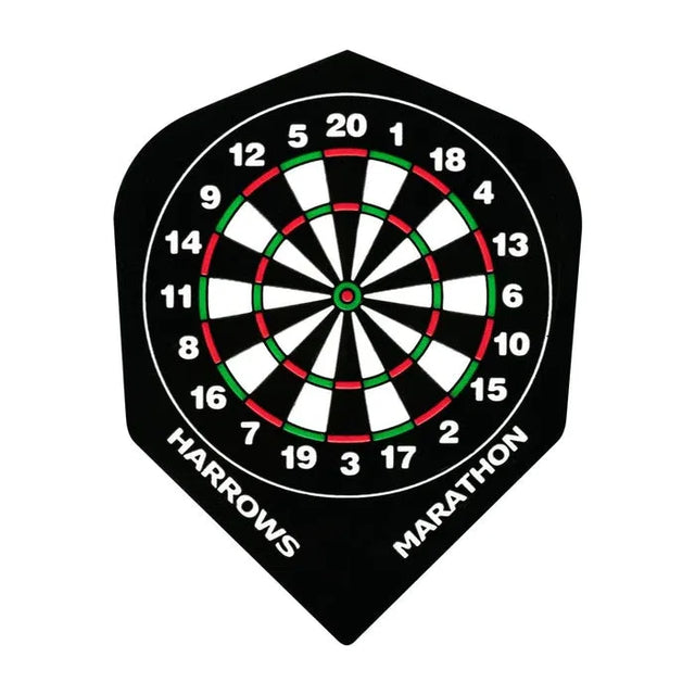 Harrows Marathon Standard Flights - Dartboard