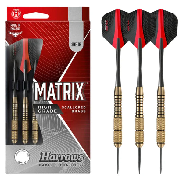 Harrows Matrix Brass Steel Tip Darts-1-18 GRAM-Premier Darts