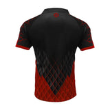 Harrows Paragon Dart Shirt Black & Red