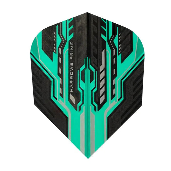 Harrows Prime Aqua Standard No6 Flights-1-Premier Darts
