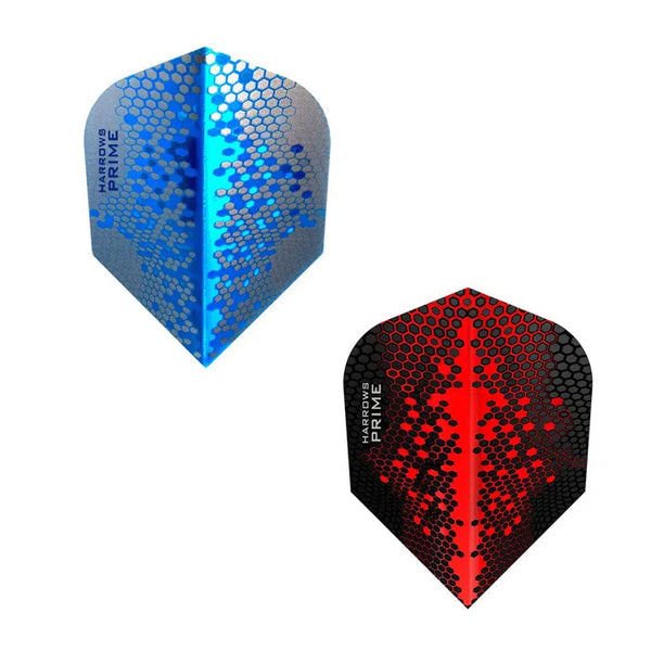 Harrows Prime Hexagon Standard No6 Flights-1-Blue-Premier Darts