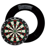 Harrows Pro Matchplay 2 Board & Surround Bundle-1-Black-Premier Darts
