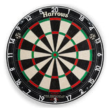 Harrows Pro Matchplay 2 Board, Trilight, Rubber Mat & Surround Bundle-3-Black-Premier Darts