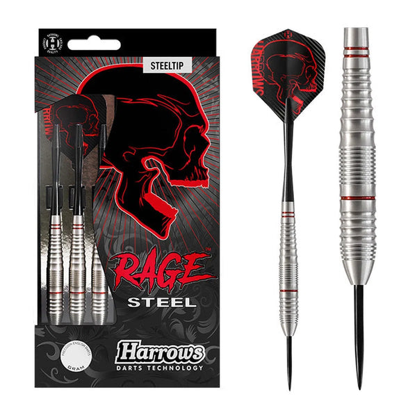 Harrows Rage Steel Tip Darts-1-21 GRAM-Premier Darts