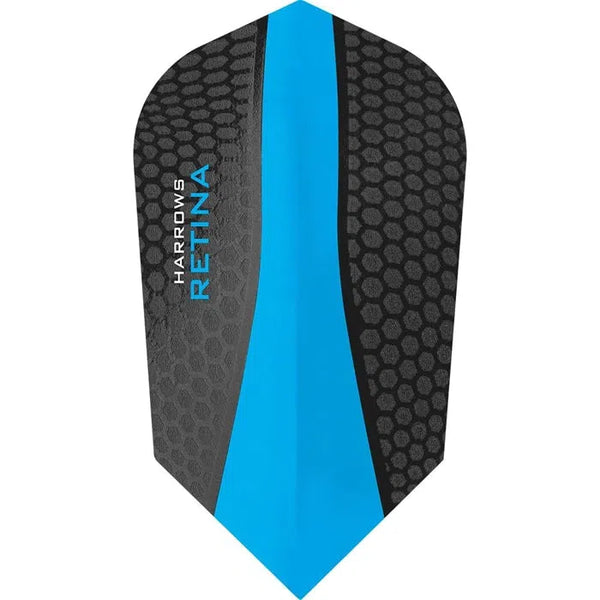 Harrows Retina Dart Slim Flights-1-Aqua-Premier Darts