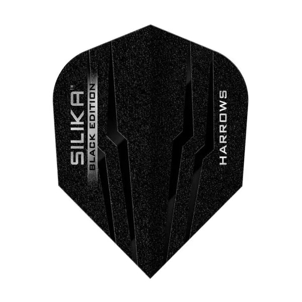 Harrows Silika Black Edition No6 Flights-1-Premier Darts