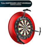 Harrows Pro Matchplay 2 Board, Trilight, Rubber Mat & Surround Bundle-8-Black-Premier Darts