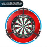 Harrows Pro Matchplay 2 Board, Trilight, Nylon Mat & Surround Bundle-9-Black-Premier Darts