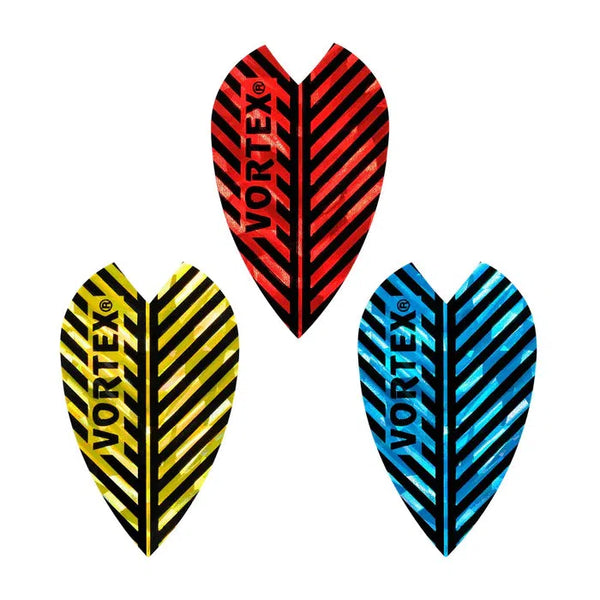 Harrows Vortex Classic Feather Flights-1-Blue-Premier Darts