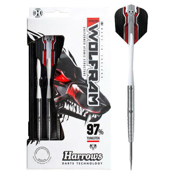 Harrows Wolfram 97% Tungsten Steel Tip Darts-1-21 GRAM-Premier Darts