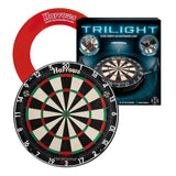 Harrows Pro Matchplay 2 Board, Trilight & Surround Bundle-2-Red-Premier Darts