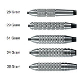 Harrows Assassin Knurled Heavy 80% Tungsten Steel Tip Darts