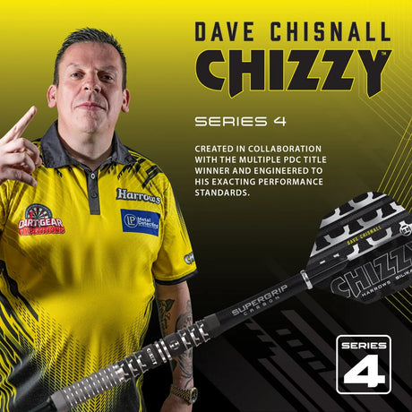 Harrows Chizzy Series 4 90% Tungsten Soft Tip Darts