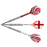 Harrows England Caliber QP 90% Tungsten Steel Tip Darts-2-23 GRAM-Premier Darts