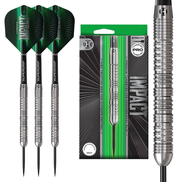Harrows Impact Tungsten Steel Tip Darts-1-22 GRAM-Premier Darts