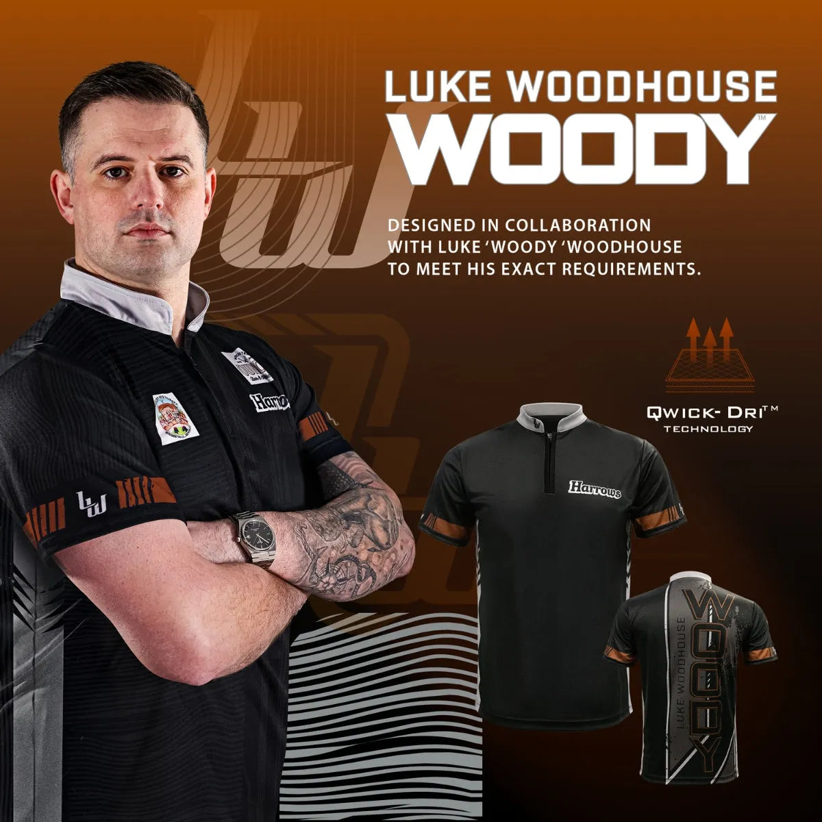 Harrows Luke Woodhouse Dart Shirt