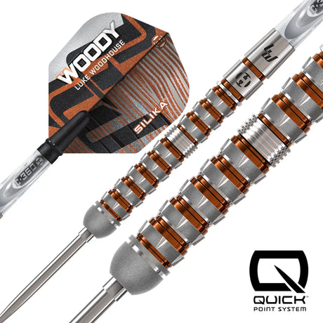 Harrows Luke Woodhouse Series 3 QP 90% Tungsten Steel Tip Darts
