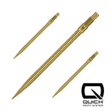 Harrows Micro Grip Quick Points-11-Gold-40mm-Premier Darts