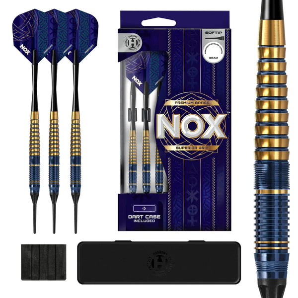 Harrows Nox Brass Soft Tip Darts-1-18 GRAM-Premier Darts