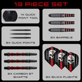 Harrows Ryan Searle Series 3 QP 90% Tungsten Steel Tip Darts