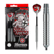 Harrows Silver Arrows Ringed Chromed Brass Steel Tip Darts