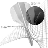 Harrows Solo 2 Integrated Flight and Shaft System-13-Black-Short-Premier Darts