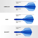 Harrows Solo Integrated Flight and Shaft System-10-Black-Short-Premier Darts