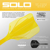 Harrows Solo Integrated Flight and Shaft System-20-Black-Short-Premier Darts