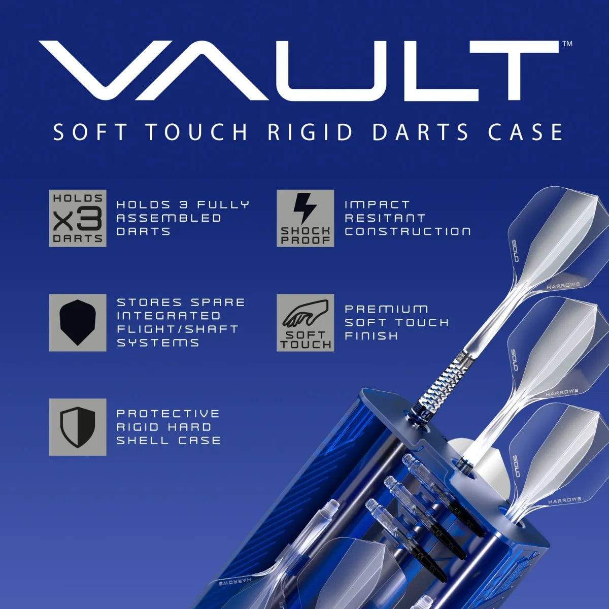 Harrows Vault Darts Case