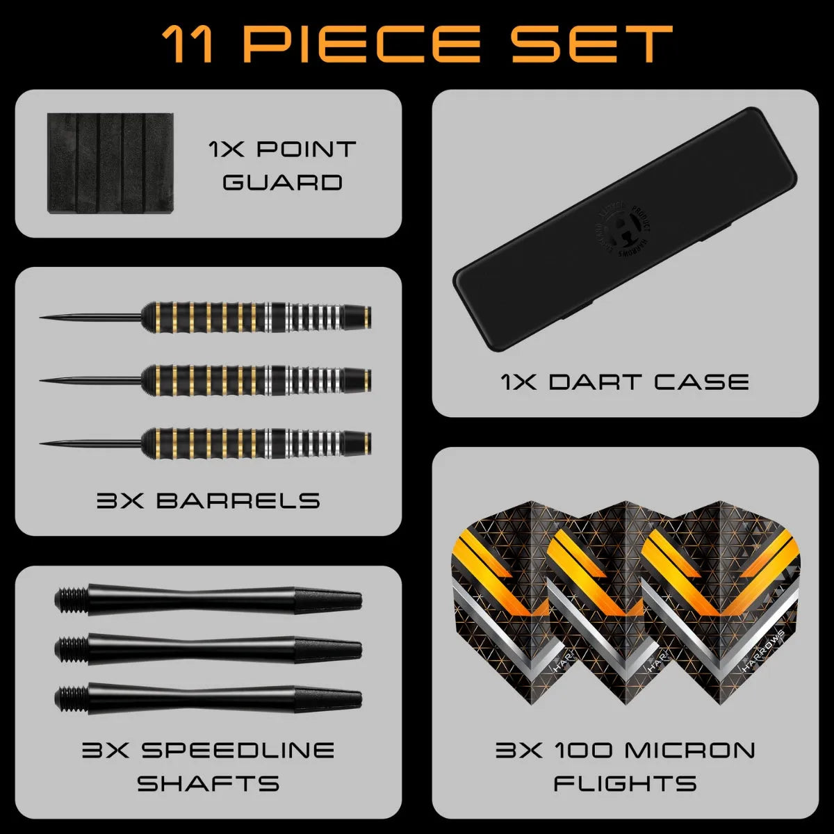 Harrows Vulcan Steel Tip Darts