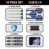 Target Japan Haruki Muramatsu Rising Sun G10.5 95% Tungsten Steel Tip Darts-6-23 GRAM-Premier Darts