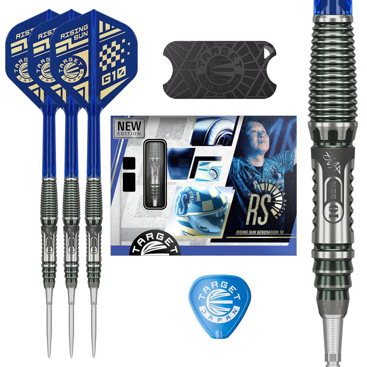 Target Japan Haruki Muramatsu Rising Sun G10.5 95% Tungsten Steel Tip Darts-3-23 GRAM-Premier Darts