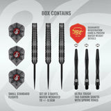 Shot Haupai Puha 2.0 90% Tungsten Steel Tip Darts-4-24 GRAM-Premier Darts