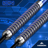 Mission ION 95% Tungsten Steel Tip Darts-8-22 GRAM-Premier Darts