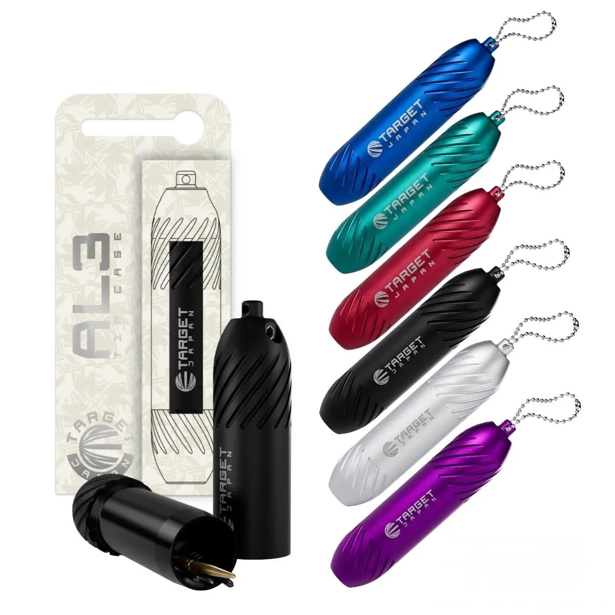 Target Japan AL3 Tip Case-1-Black-Premier Darts