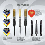 Shot Pro Series Jitse van der Wal 90% Tungsten Steel Tip Darts-4-24 GRAM-Premier Darts