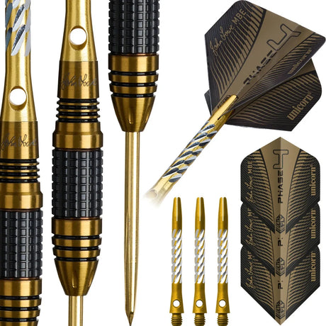 Unicorn John Lowe World Champion Phase 4 90% Tungsten Steel Tip Darts